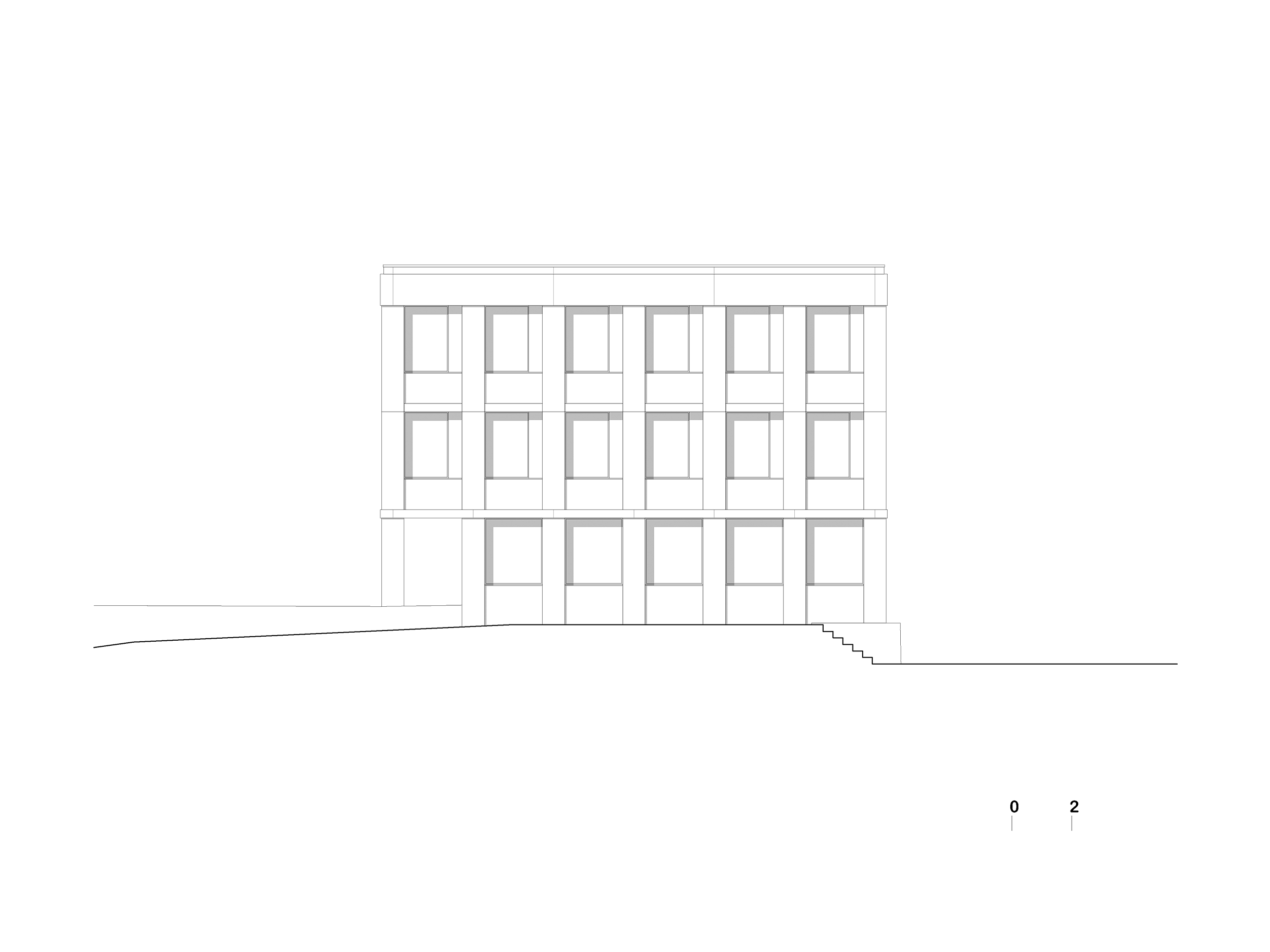 RAIFFEISEN Façade nord-est