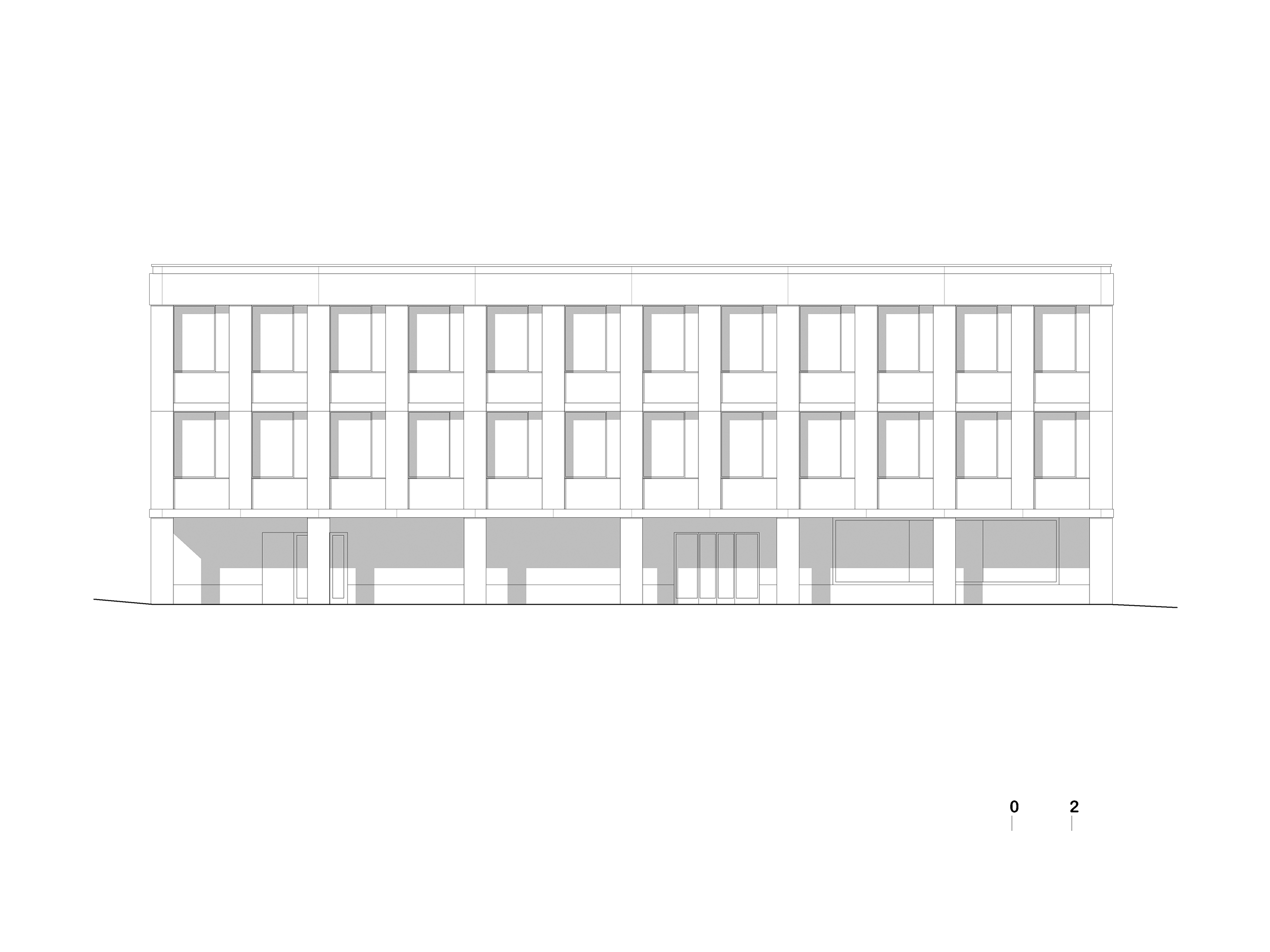 RAIFFEISEN Façade nord-ouest