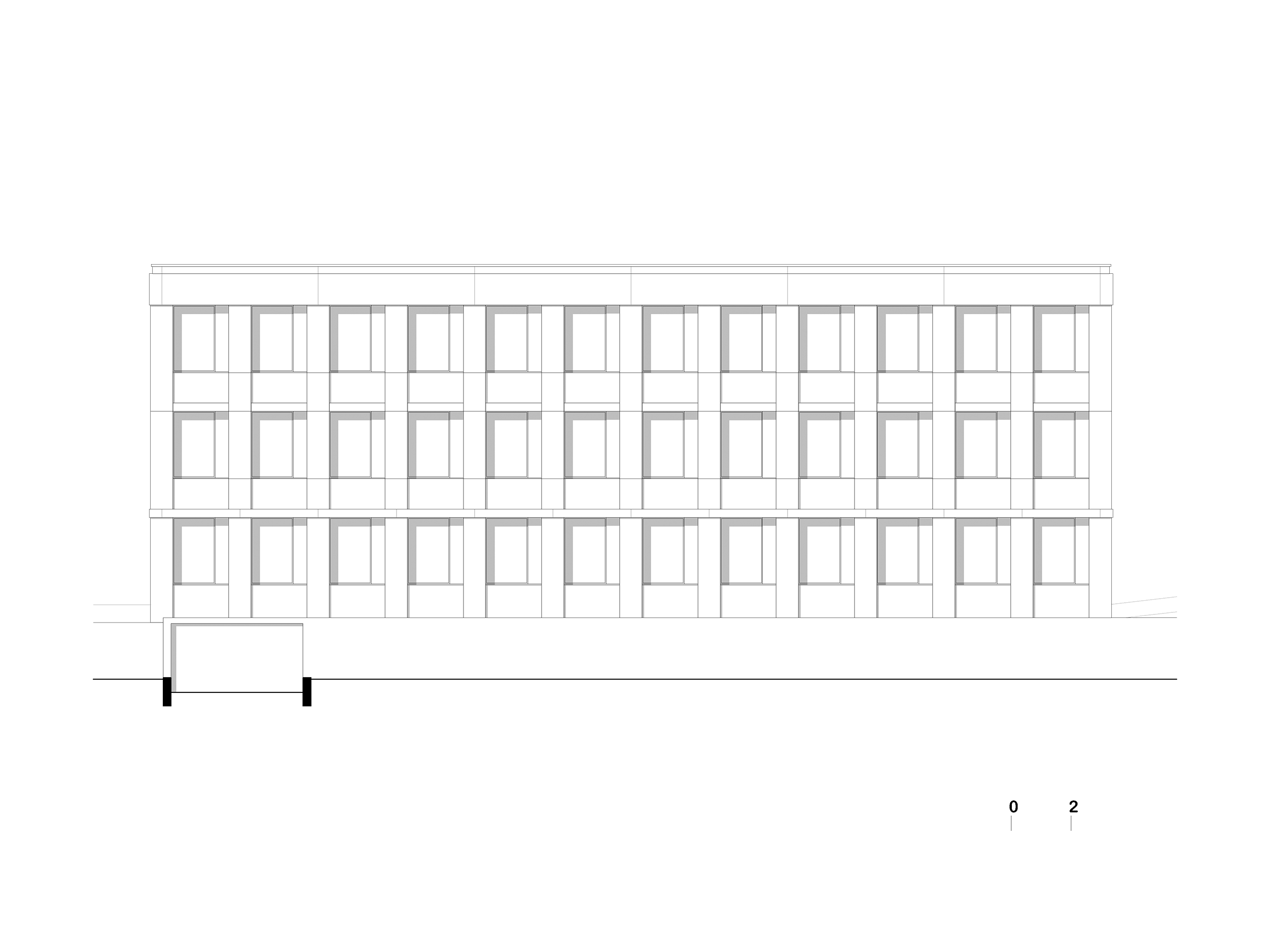 RAIFFEISEN Façade sud-est